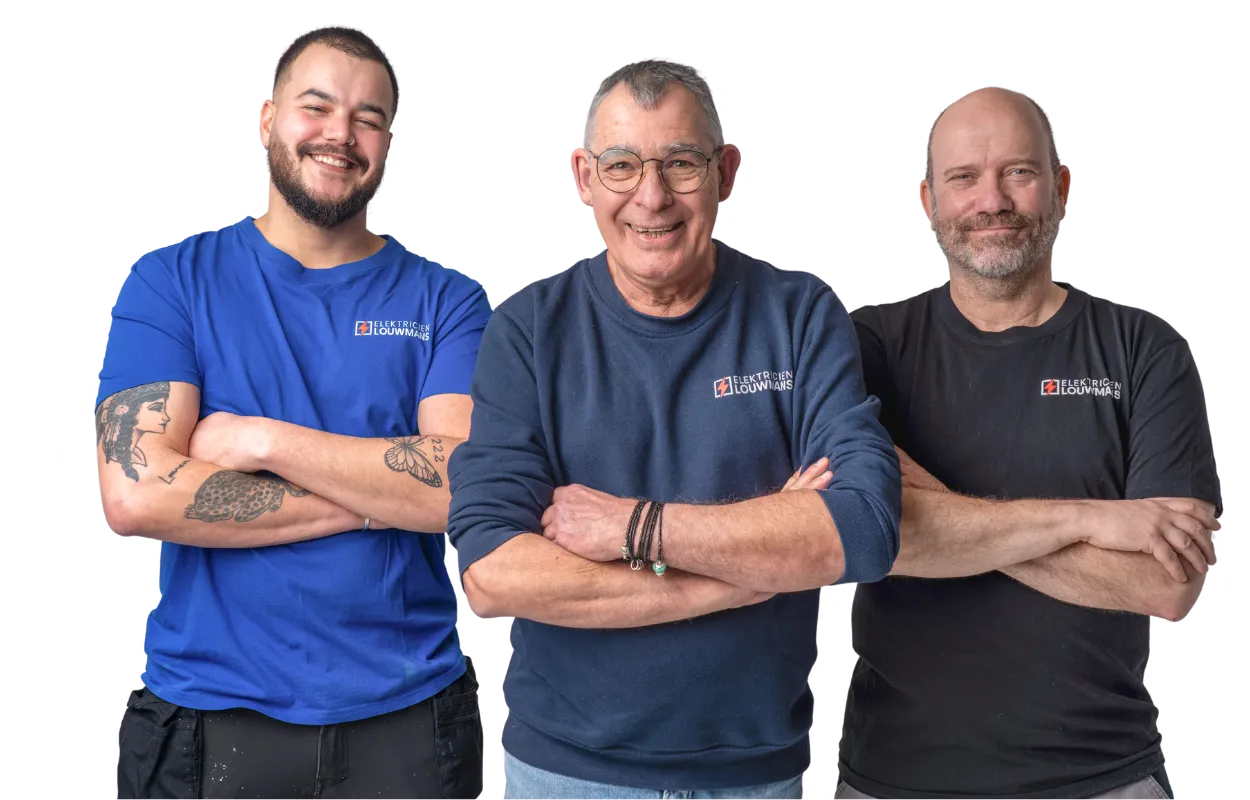 Team van Elektricien Louwmans